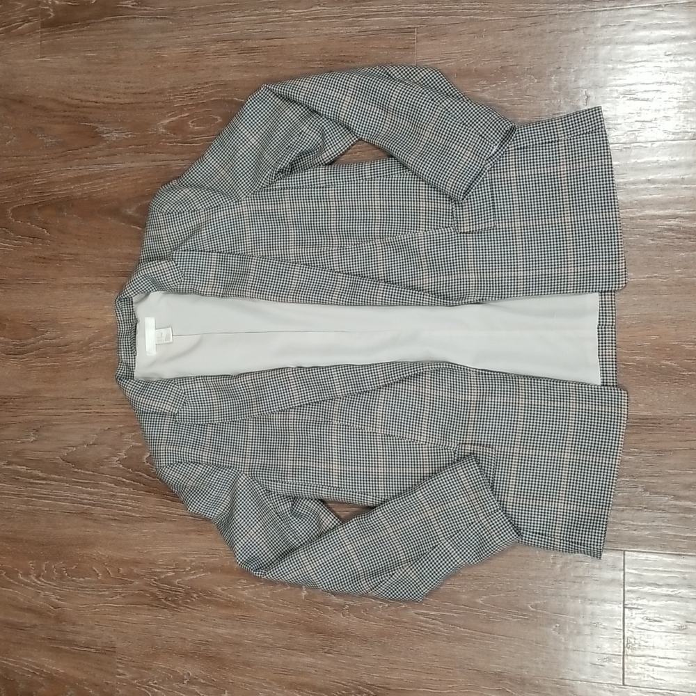 (6) H&M Blazer Shoulder Pads Academia Office Business Casual Lightweight Weekend